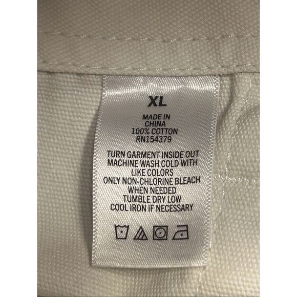 Aeropostale Women’s Low Rise Flare Utility Cream Pants NWT READ Size XL (5415) - Picture 15 of 15